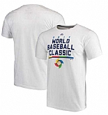 USA Baseball Majestic 2017 World Baseball Classic World Domination T-Shirt White,baseball caps,new era cap wholesale,wholesale hats